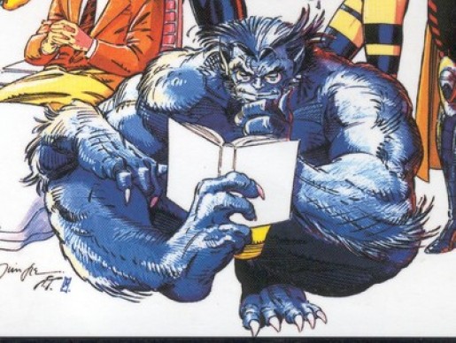 Jah's curious to the point of naivete, but exceptionally forward thinking, such as Marvel's Beast.